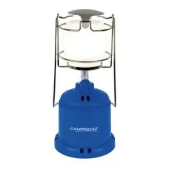 CAMPINGAZ Lampe, Blau/silberfarben, Kunststoff/Glas/Stahl