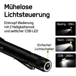 GP Batteries Taschenlampe »C33«, 150lumen 2X AA -Camping Verkäufe unnamed file 218