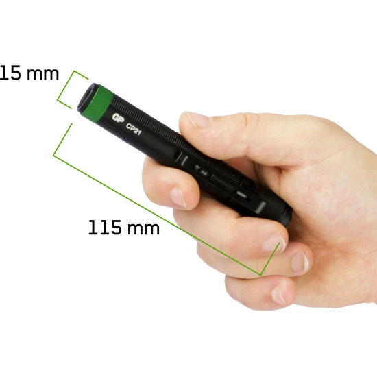 GP Batteries Taschenlampe »CP21«, 20lumen 1X AAA 5 GP Batteries Taschenlampe »CP21«, 20lumen 1X AAA – Bild 5