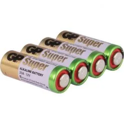 GP Batteries Alkaline Rundzellenbatterie »23A GP«, Hochspannung 12V, 4 Stück
