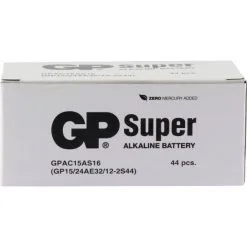 GP Batteries Batterie-Set »GP Alkaline Super«, 1,5V, 44 Stück (12 X AAA + 32 X AA) -Camping Verkäufe unnamed file 381