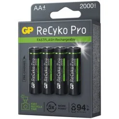 GP Batteries AA Akku »NiMH 2000 MAh«, ReCyko Pro Photoflash 1,2V, 4 Stück -Camping Verkäufe unnamed file 426