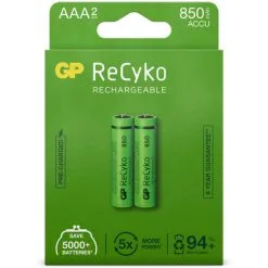 GP Batteries AAA Akku »ReCyko«, 850 MAh, 1,2V, 2 Stück -Camping Verkäufe unnamed file 433