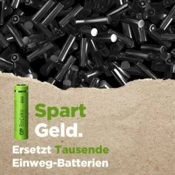 GP Batteries AAA Akku »ReCyko«, 850 MAh, 1,2V, 2 Stück -Camping Verkäufe unnamed file 434
