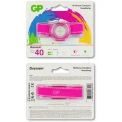 GP Batteries Stirnlampe »GP CH31«, 40lumen 2X CR2025 Lila -Camping Verkäufe unnamed file 449