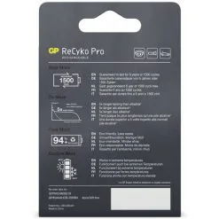 GP Batteries AAA Akku »ReCyko«, 800 MAh, Pro, 1,2V, 4 Stück -Camping Verkäufe unnamed file 457