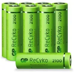 GP Batteries AA Akku »ReCyko«, 2100 MAh, 1,2V, 8 Stück