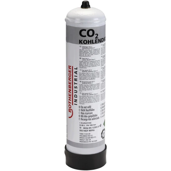ROTHENBERGER Industrial CO2-Einwegflasche, 950 Ml 1 ROTHENBERGER Industrial CO2-Einwegflasche, 950 Ml