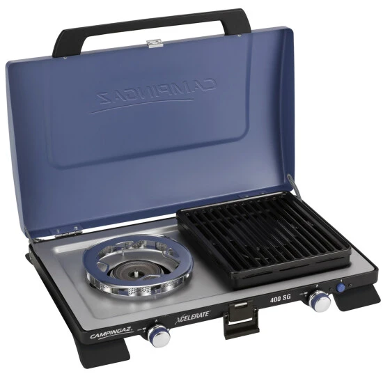 CAMPINGAZ Camping-Kocher, Blau/silberfarben/schwarz, Stahl/Kunststoff 2 CAMPINGAZ Camping-Kocher, Blau/silberfarben/schwarz, Stahl/Kunststoff – Bild 2