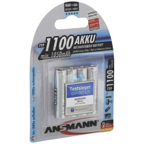 ANSMANN® Hochleistungs-Akku, 1,2 V 2 ANSMANN® Hochleistungs-Akku, 1,2 V – Bild 2