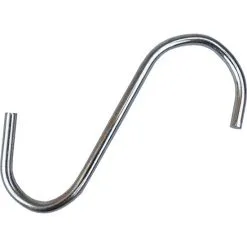 HAPPY PEOPLE Haken, Silberfarben, Metall, Länge: 8,5 Cm