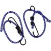 HAPPY PEOPLE Spannkabel, Blauweiß, Kunststoff, Länge: 60 Cm