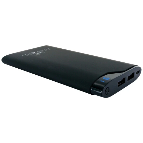 SCHWAIGER Powerbank, 10 Ah, 5 V, Lithium-Polymer, Schwarz 1 SCHWAIGER Powerbank, 10 Ah, 5 V, Lithium-Polymer, Schwarz