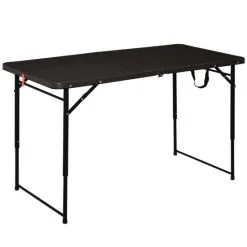 Outsunny Campingtisch, BxHxT: 61 X 71,5 X 61 Cm, Metall/Polypropylen