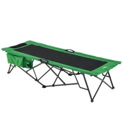 Outsunny Campingbett, BxHxT: 73 X 49 X 73 Cm, Stahl/Oxford Gewebe/Polyethylen