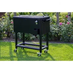 DOBAR Kühlwagen, Schwarz, Metall, BxHxL: 48 X 86 X 91 Cm -Camping Verkäufe unnamed file 832