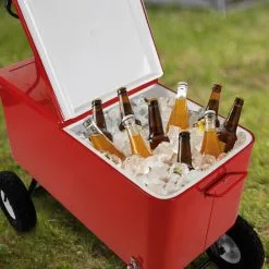 AXI Bollerwagen, Rot-schwarz, Fassungsvermögen: 76l -Camping Verkäufe unnamed file 849