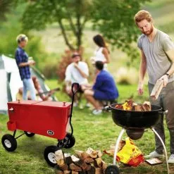 AXI Bollerwagen, Rot-schwarz, Fassungsvermögen: 76l -Camping Verkäufe unnamed file 853